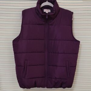 Discount Divas Purple Puffer Vest